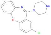 Dibenz[b,f][1,4]oxazepine, 2-chloro-11-(1-piperazinyl)-