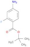 Benzoic acid, 4-amino-2-fluoro-, 1,1-dimethylethyl ester