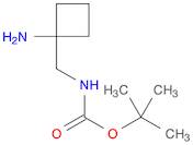 Carbamic acid, N-[(1-aminocyclobutyl)methyl]-, 1,1-dimethylethyl ester