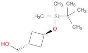 Cyclobutanemethanol, 3-[[(1,1-dimethylethyl)dimethylsilyl]oxy]-, trans-