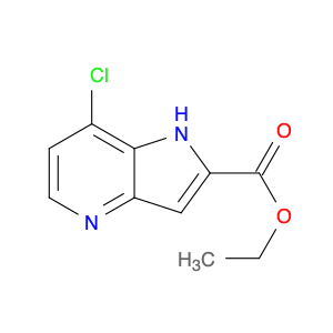 1H-Pyrrolo[3,2-b]pyridine-2-carboxylic acid, 7-chloro-, ethyl ester