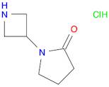 2-Pyrrolidinone, 1-(3-azetidinyl)-, hydrochloride (1:1)