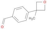 Benzaldehyde, 4-(3-methyl-3-oxetanyl)-