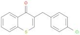 4H-1-Benzothiopyran-4-one, 3-[(4-chlorophenyl)methyl]-