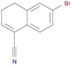 1-Naphthalenecarbonitrile, 6-bromo-3,4-dihydro-