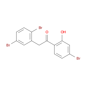 Ethanone, 1-(4-bromo-2-hydroxyphenyl)-2-(2,5-dibromophenyl)-