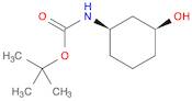 Carbamic acid, N-[(1R,3S)-3-hydroxycyclohexyl]-, 1,1-dimethylethyl ester