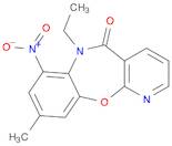 Pyrido[2,3-b][1,5]benzoxazepin-5(6H)-one, 6-ethyl-9-methyl-7-nitro-