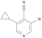 4-Pyridinecarbonitrile, 3-bromo-5-cyclopropyl-