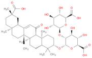 α-D-Glucopyranosiduronic acid, (3β,20β)-20-carboxy-11-oxo-30-norolean-12-en-3-yl 2-O-β-D-glucopy...