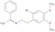 Benzeneethanamine, 2-bromo-4,5-dimethoxy-N-(1-phenylethylidene)-