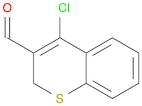 2H-1-Benzothiopyran-3-carboxaldehyde, 4-chloro-