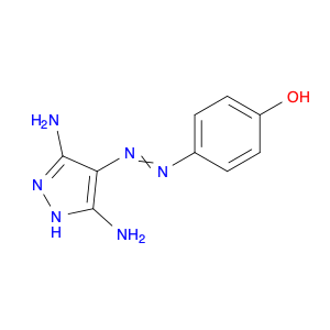 Phenol, 4-[2-(3,5-diamino-1H-pyrazol-4-yl)diazenyl]-