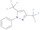 1H-Pyrazole, 1-phenyl-3,5-bis(trifluoromethyl)-