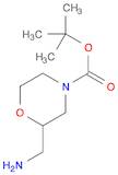 4-Morpholinecarboxylic acid, 2-(aminomethyl)-, 1,1-dimethylethyl ester