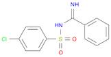 Benzenecarboximidamide, N-[(4-chlorophenyl)sulfonyl]-