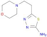 1,3,4-Thiadiazol-2-amine, 5-[2-(4-morpholinyl)ethyl]-