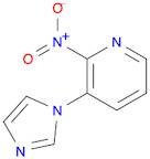 Pyridine, 3-(1H-imidazol-1-yl)-2-nitro-