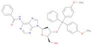 Adenosine, N-benzoyl-3'-O-[bis(4-methoxyphenyl)phenylmethyl]-2'-deoxy-