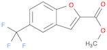 2-Benzofurancarboxylic acid, 5-(trifluoromethyl)-, methyl ester