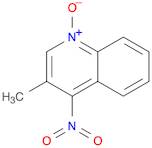 Quinoline, 3-methyl-4-nitro-, 1-oxide