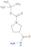 1,3-Pyrrolidinedicarboxylic acid, 1-(1,1-dimethylethyl) ester, 3-hydrazide, (3R)-