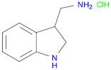 1H-Indole-3-methanamine, 2,3-dihydro-, hydrochloride (1:2)