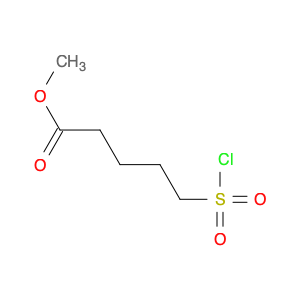 Pentanoic acid, 5-(chlorosulfonyl)-, methyl ester