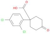 Cyclohexanecarboxylic acid, 1-(2,4-dichlorophenyl)-4-oxo-