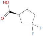 Cyclopentanecarboxylic acid, 3,3-difluoro-, (1S)-