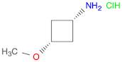 Cyclobutanamine, 3-methoxy-, hydrochloride (1:1), cis-