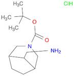 3-Azabicyclo[3.2.1]octane-3-carboxylic acid, 8-(aminomethyl)-, 1,1-dimethylethyl ester, hydrochlor…