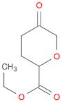 2H-Pyran-2-carboxylic acid, tetrahydro-5-oxo-, ethyl ester