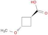 Cyclobutanecarboxylic acid, 3-methoxy-, trans-