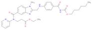 β-Alanine, N-[[2-[[[4-[[[(hexyloxy)carbonyl]amino]carbonyl]phenyl]amino]methyl]-1-methyl-1H-benz...