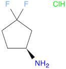 Cyclopentanamine, 3,3-difluoro-, hydrochloride (1:1), (1S)-