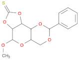 α-D-Mannopyranoside, methyl 4,6-O-(phenylmethylene)-, cyclic carbonothioate (9CI)