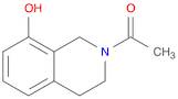 Ethanone, 1-(3,4-dihydro-8-hydroxy-2(1H)-isoquinolinyl)-