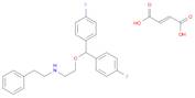 Benzeneethanamine, N-[2-[bis(4-fluorophenyl)methoxy]ethyl]-, (2Z)-2-butenedioate (1:1)