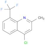 Quinoline, 4-chloro-2-methyl-8-(trifluoromethyl)-