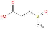 Propanoic acid, 3-(methylsulfinyl)-