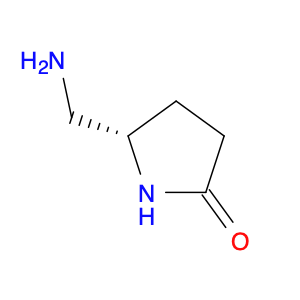 2-Pyrrolidinone, 5-(aminomethyl)-, (5S)-