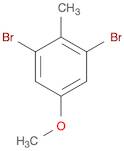 Benzene, 1,3-dibromo-5-methoxy-2-methyl-