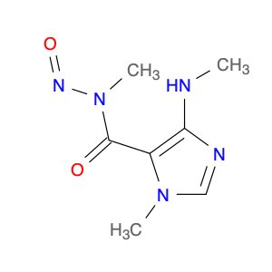 1H-Imidazole-5-carboxamide, N,1-dimethyl-4-(methylamino)-N-nitroso-