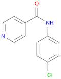 4-Pyridinecarboxamide, N-(4-chlorophenyl)-