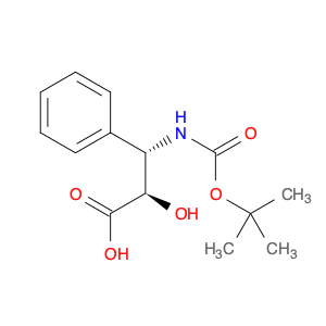 Benzenepropanoic acid, β-[[(1,1-dimethylethoxy)carbonyl]amino]-α-hydroxy-, (αR,βS)-