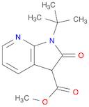 1H-Pyrrolo[2,3-b]pyridine-3-carboxylic acid, 1-(1,1-dimethylethyl)-2,3-dihydro-2-oxo-, methyl ester