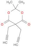 1,3-Dioxane-4,6-dione, 2,2-dimethyl-5,5-di-2-propyn-1-yl-