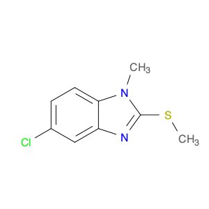 1H-Benzimidazole, 5-chloro-1-methyl-2-(methylthio)-