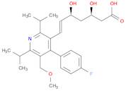 6-Heptenoic acid, 7-[4-(4-fluorophenyl)-5-(methoxymethyl)-2,6-bis(1-methylethyl)-3-pyridinyl]-3,...